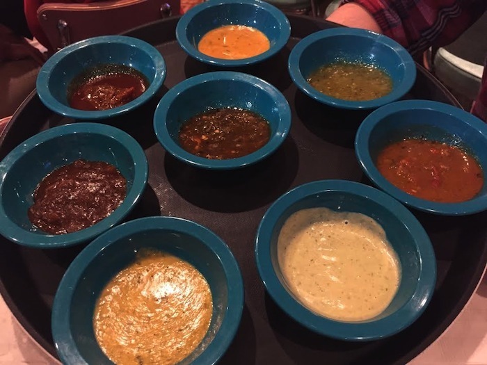 Chuys mexican restaurant sauces