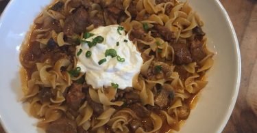 Instant pot one pot beef stroganoff recipe