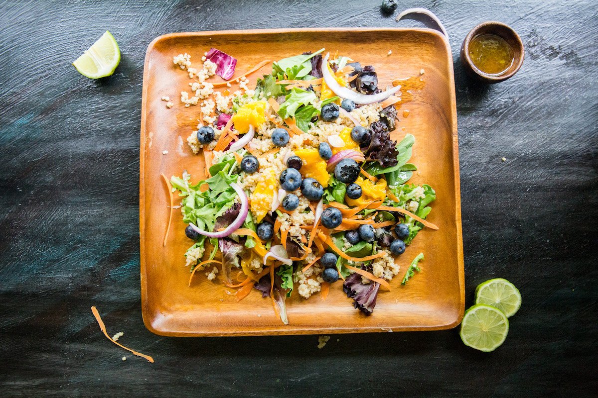 Instant Pot Quinoa salad-mango