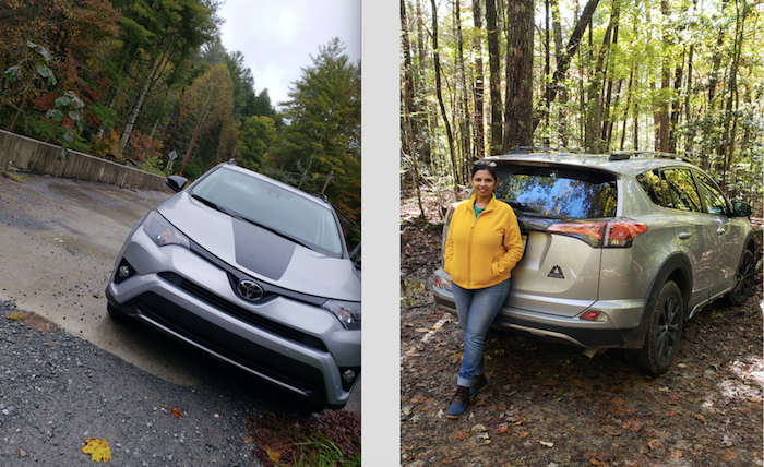 mountain adventure toyota Rav4 roamilicious