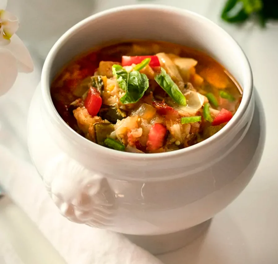Tomato Eggplant Soup Recipe