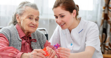 Moving into a care home dementia