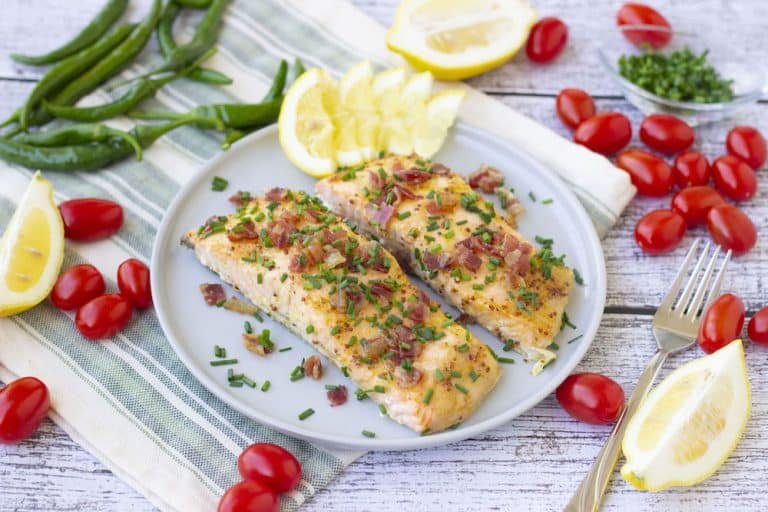 air fryer bacon salmon