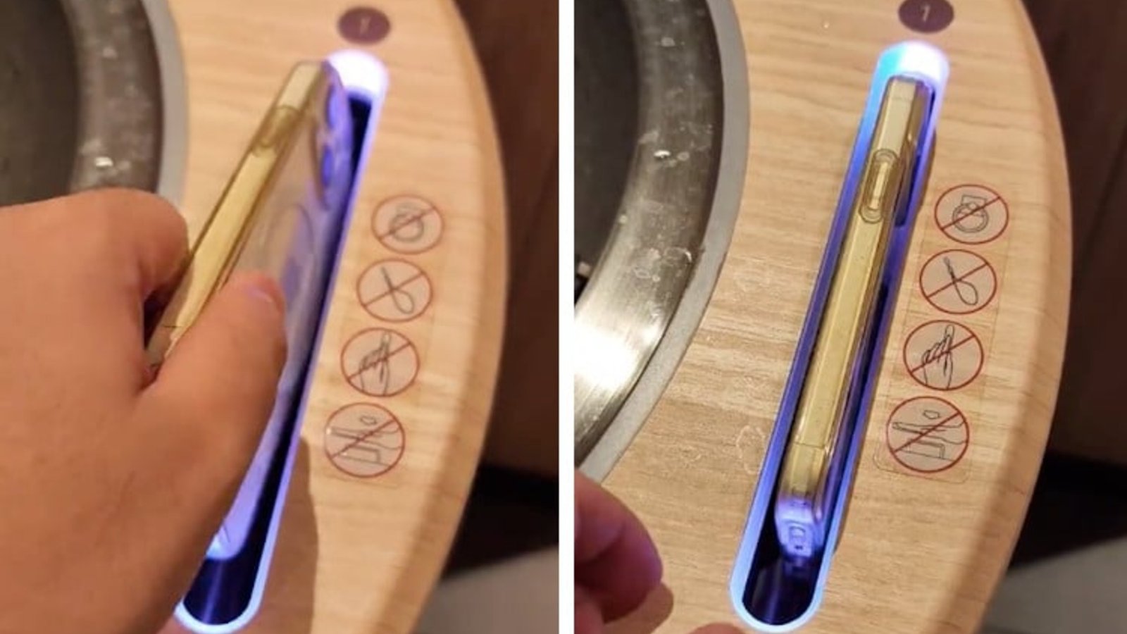 Phone-cleaning boxes