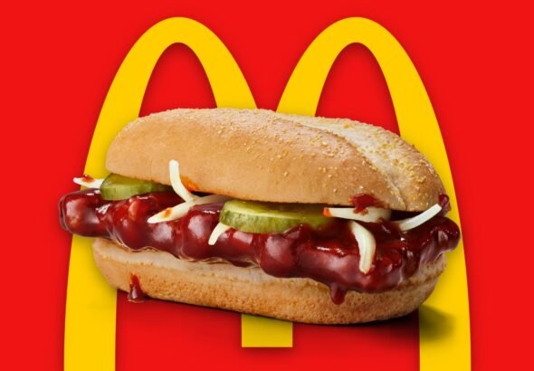 McDonald's is launching 5 new holiday drinks to pair with the returning McRib