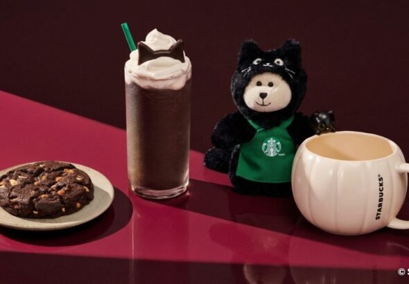 Starbucks' 2026 Halloween lineup brings a Black Cat Frappuccino and spooky merch