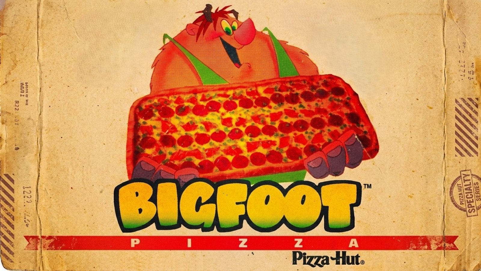 Pizza Hut Bigfoot