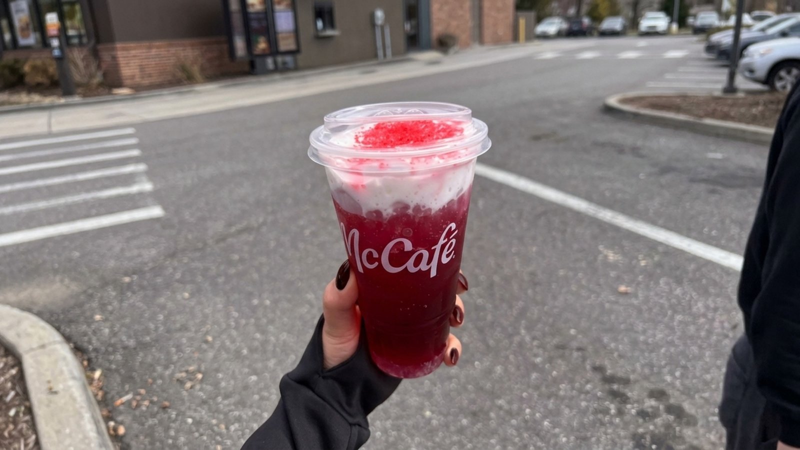 Frosted Cranberry Splash with Sprite