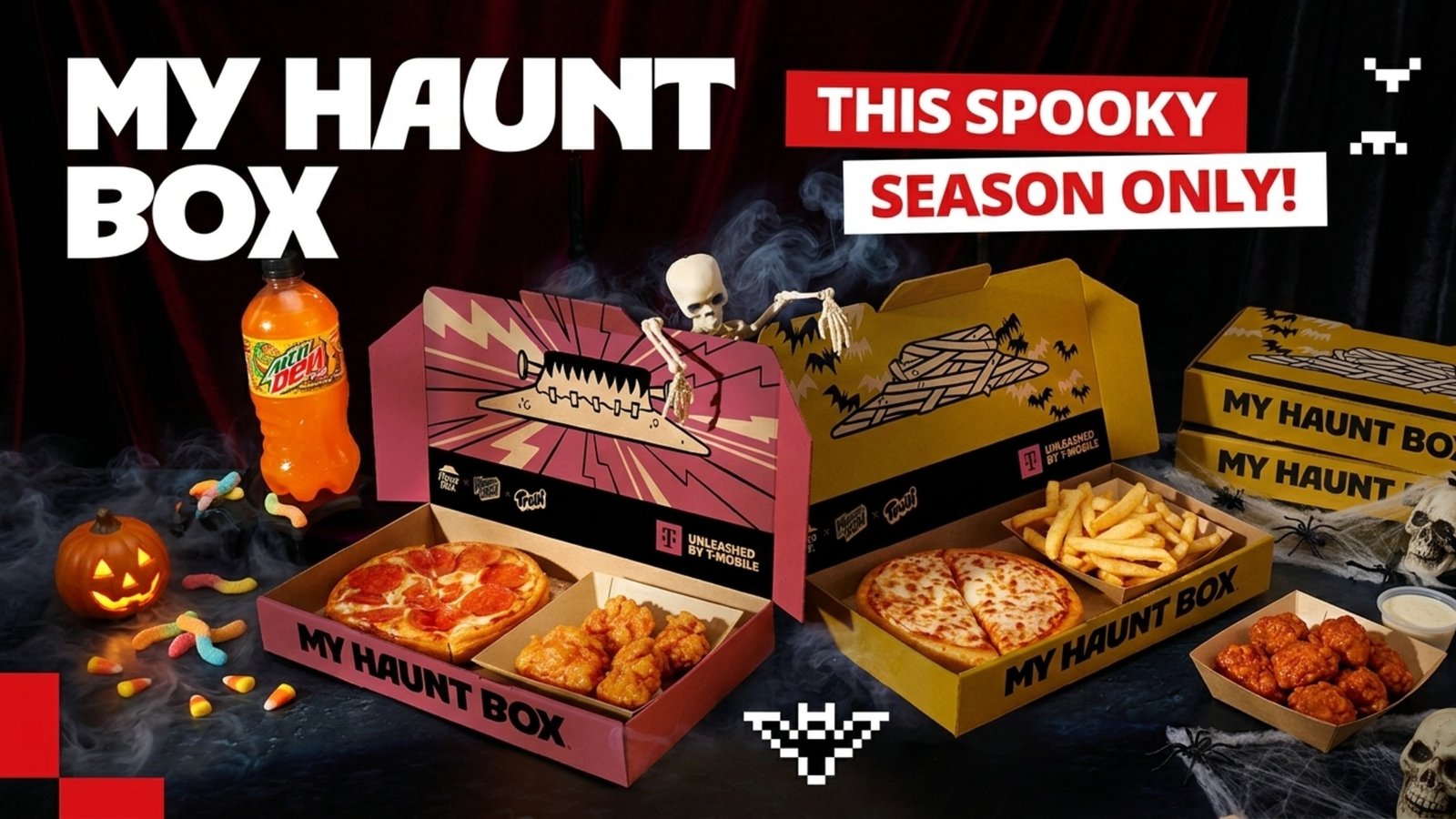 Pizza Hut My Haunt Box