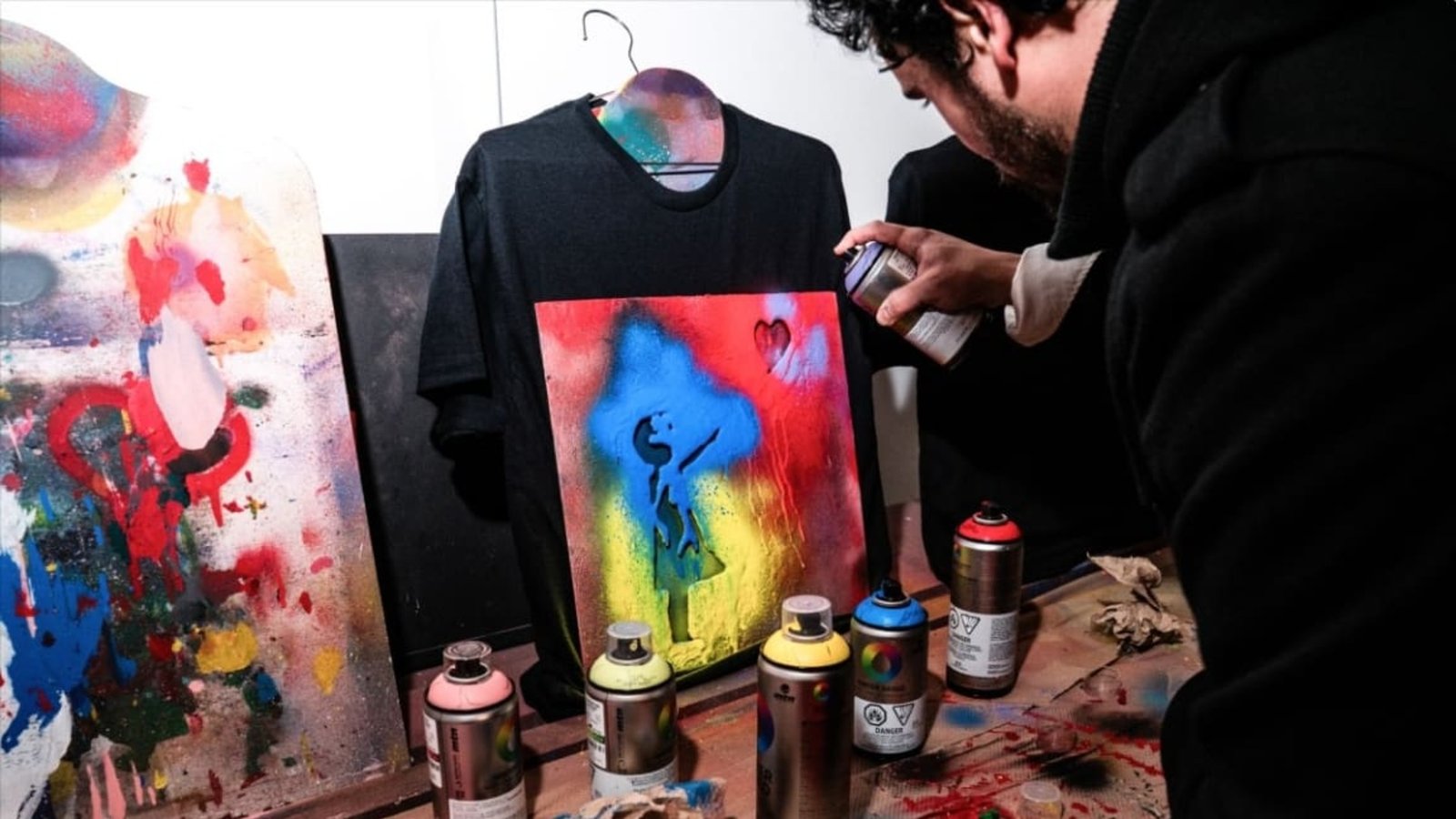 Make your own Banksy tee