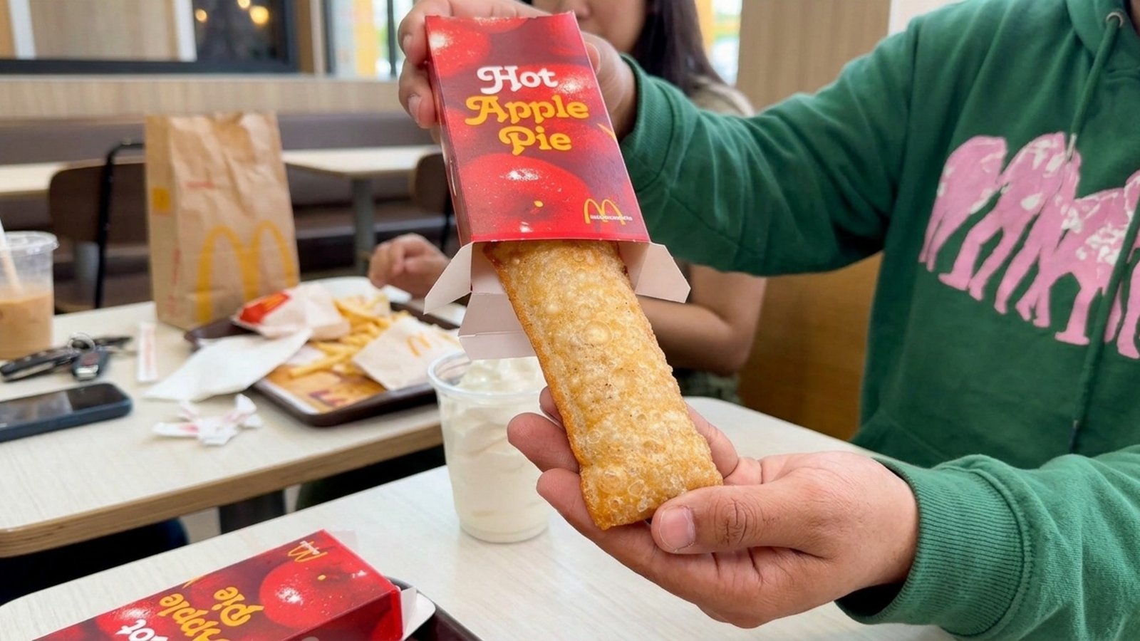 McDonald's fried apple pie